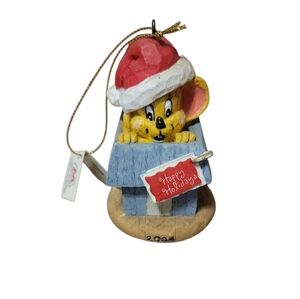 2004 Happy Holidays Collector Series Marathon‎ Mouse Ornament